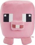 Mattel Minecraft Cuutopia 10-in Pig Plush Character, Soft Rounded Pillow Doll, Video Game-Inspired Collectible Toy Gift for Ages 3 Years & Older