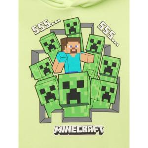 Minecraft Don’t Look, Boys Graphic Print Long Sleeve Hoodie, Size CHILD MEDIUM
