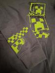 Minecraft Hoodie Boys Youth Medium  Cozy Hooded Sweatshirt NWT