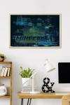 Trends International Minecraft: Glitch - Creeper Wall Poster, 34L x 22.4W, Blonde Framed Version