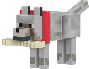 Minecraft Diamond Wolf Action Figure with Accessories