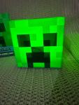 Minecraft Creeper Mood Light Cubes w/ 15 Min Auto Shut Off Set of 2 Nightlights