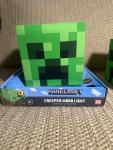Minecraft Creeper Mood Light Cubes w/ 15 Min Auto Shut Off Set of 2 Nightlights