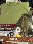 Halloween Costume Boys Minecraft Creeper Small 6-7 New