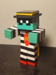 McDonalds Minecraft Zombie Hamburgler (Figure/Holographic Card/Box) Mojang Toy