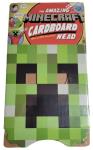 NEW The Amazing Minecraft Cardboard Head Costume ADULT Mask Creeper Cosplay!