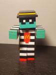 McDonalds Minecraft Zombie Hamburgler (Figure/Holographic Card/Box) Mojang Toy