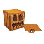 Minecraft Jack O'Lantern Block Head, Official Minecraft Costume Accessory for Kids, Single Size Costume Mask (14+)