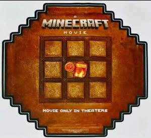 Minecraft McDonald’s Poster LIMITED EDITION RARE