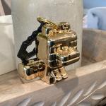 Minecraft , Super Rare Backpack Hanger, 1/54 Real Gold Fox. Read Description