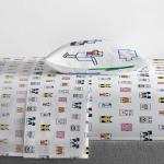 Minecraft Animal Patch 5 Piece Twin Bed Set - Includes Comforter & Set Beddin...