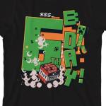 Minecraft 6th B Day Boy's Black Crew Neck Short Sleeve T-Shirt-XXL