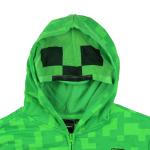Minecraft Jacket Boys Creeper Fleece Gamer Zip Up Hoodie (4/5)