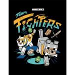 Pyramid International Minecraft (Team Fighters) Collector Print (Framed) 30cm x 40cm, Art Poster, Posters & Prints, One Size