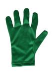 Fun Costumes Green Costume Gloves for Kids Dark Green Stretch Gloves Standard