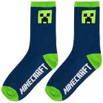 Minecraft Boys Socks Pack of 3 Creeper Multicolored 4-6