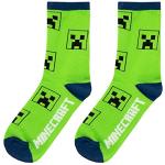 Minecraft Boys Socks Pack of 3 Creeper Multicolored 4-6