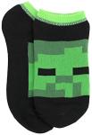 Minecraft Boy's 5 Pack Character Socks, Black, Small