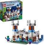 New Lego Minecraft 21186 The Ice Castle 499 Pcs Building Toy Free Shipping