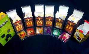 McDonald's Minecraft 2025 Lot - Adult Meal COMPLETE SET CIB, Bee, UNUSED CODES