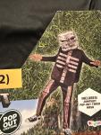 Halloween Costume Boys Minecraft Skeleton Large 10-12 New
