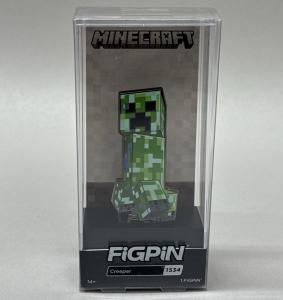 Rare FiGPiN Minecraft Creeper #1534 Collectible Pin Target Exclusive Release