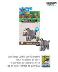 Minecraft x Toddland SDCC 2025 Tamed Wolf Pin LE 500 Exclusive Rare