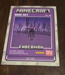 2024 Panini Minecraft #20  Enderman Gold #’d /99….Rare!!! HTF!!
