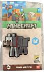 Minecraft x Toddland SDCC 2025 Tamed Wolf Pin LE 500 Exclusive Rare