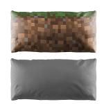 Jay Franco Minecraft Decorative Body Pillow Cover - Super Soft 1-Pack Bed Pillow Cover - Measures 20 Inches x 54 Inches