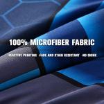 JQinHome Twin Gamer Comforter Set for Boys,6 Piece Bed in A Bag 3D Video Game Bedding -All Season Soft Microfiber Down Alternative Comforter Gamer Bedding Sets for Kids