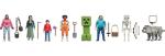 Mattel Minecraft Ultimate Movie Pack with 8 Action Figures & 8 Accessories Including 4-inch Steve & Creeper, Collectible Toy Set