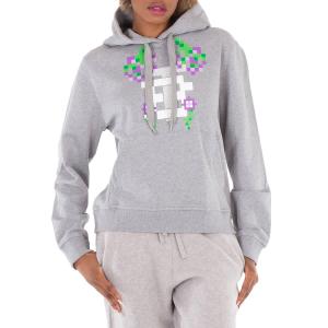 Burberry x Minecraft Poulter Monogram Motif Print Cotton Hoodie