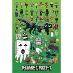 Pyramid International Minecraft Character Montage Poster, 60 x 90 cm