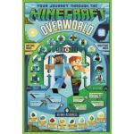 2018 JINX MOJANG MINECRAFT OVERWORLD POSTER COMPUTER VIDEO GAME 24x36 FREE SHIP