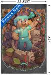Minecraft - Steve Nouveau Poster