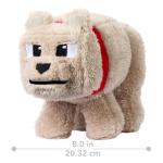 Minecraft Dennis The Wolf 8-Inch Plush Doll