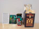 McDonalds Minecraft Zombie Hamburglar w/ Box, Card & Unused Code 