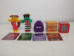 Minecraft McDonald’s Lot Of 5 Happy Meal Figures And Character Cards