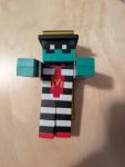 McDonalds Minecraft Zombie Hamburglar w/ Box, Card & Unused Code 