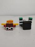 Minecraft McDonald’s Lot Of 5 Happy Meal Figures And Character Cards