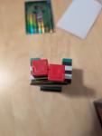 McDonalds Minecraft Zombie Hamburglar w/ Box, Card & Unused Code 