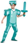 Brand New Minecraft Armor Deluxe Child Costume