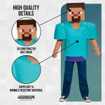 Disguise Minecraft Steve Classic Costume, Officially Licensed Minecraft Costume for Boys, Large (10-12)