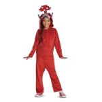 Disguise Minecraft Mooshroom Costume for Kids, Official Minecraft Hooded Jumpsuit Costume Outfit, Child Size (10-12)