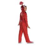 Disguise Minecraft Mooshroom Costume for Kids, Official Minecraft Hooded Jumpsuit Costume Outfit, Child Size (10-12)