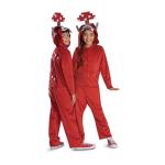Disguise Minecraft Mooshroom Costume for Kids, Official Minecraft Hooded Jumpsuit Costume Outfit, Child Size (10-12)