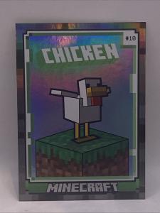 2024 Panini Minecraft Chicken Foil #10 #/475 Foil Rare SP