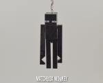 RARE Minecraft Enderman Action figure Christmas Ornament HOT! Adorno 