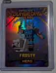 MINECRAFT *VERY RARE* ^POPULAR^ *HERO FOIL CARD* (#109 Hero: Frosty) LOW SUPPLY*